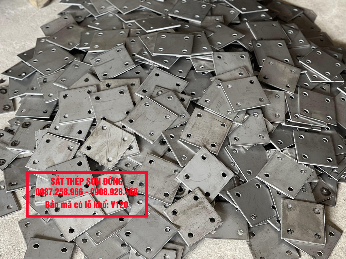Bản mã có lỗ vuông 120